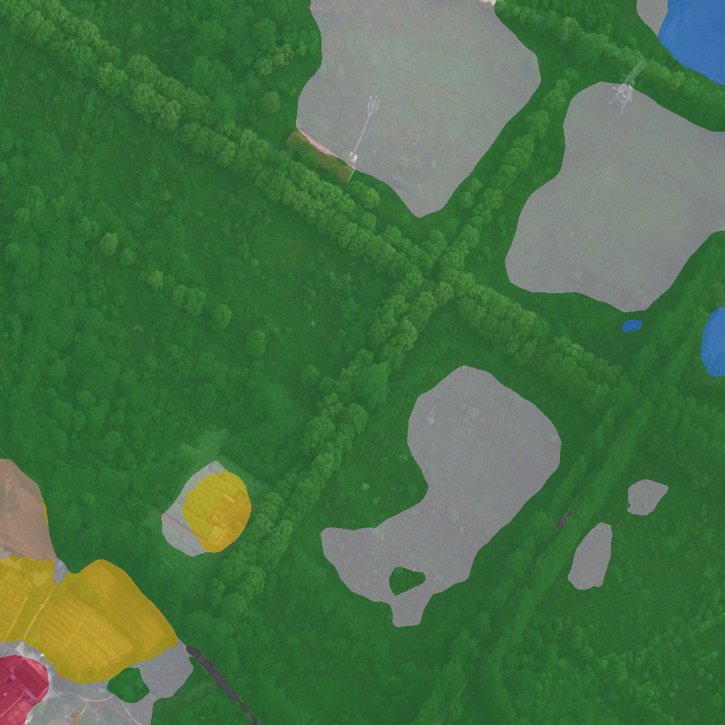 Segmentation overlay for tile 3546